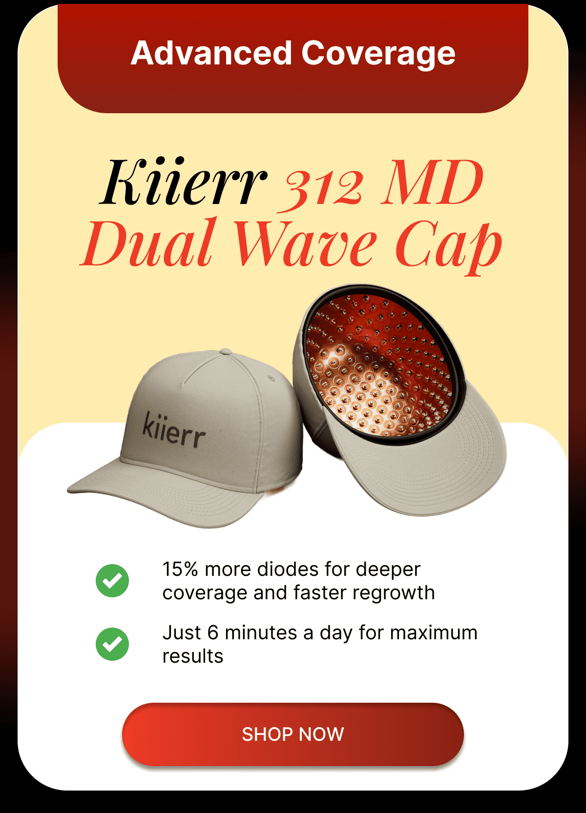 312 Dual Wave Cap