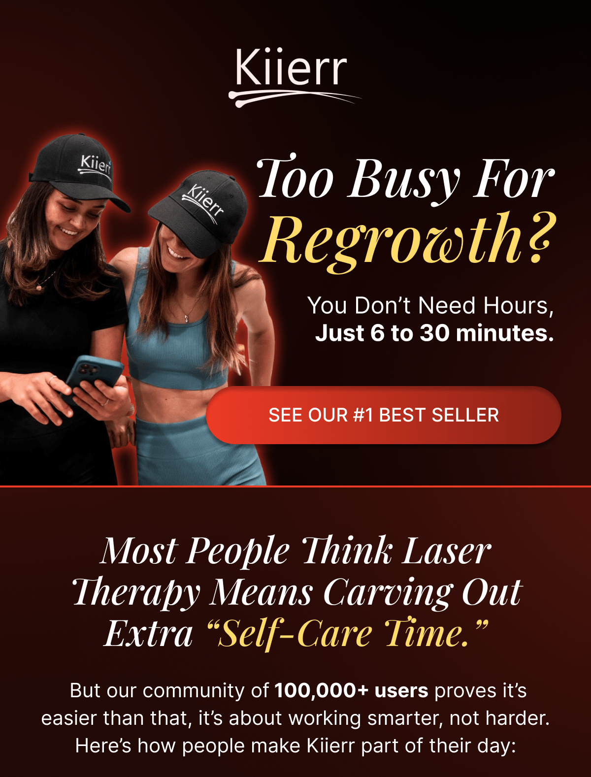 Too busy for regrowth?