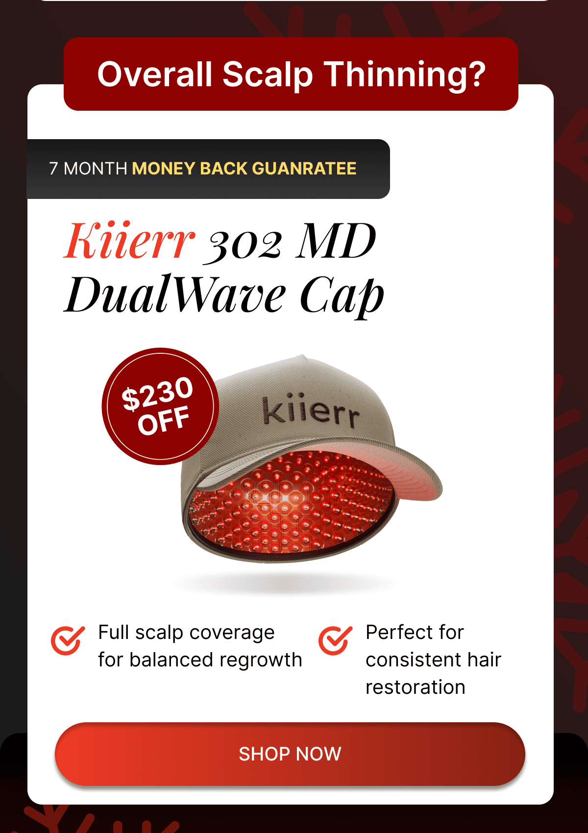 302 MD DualWave Cap