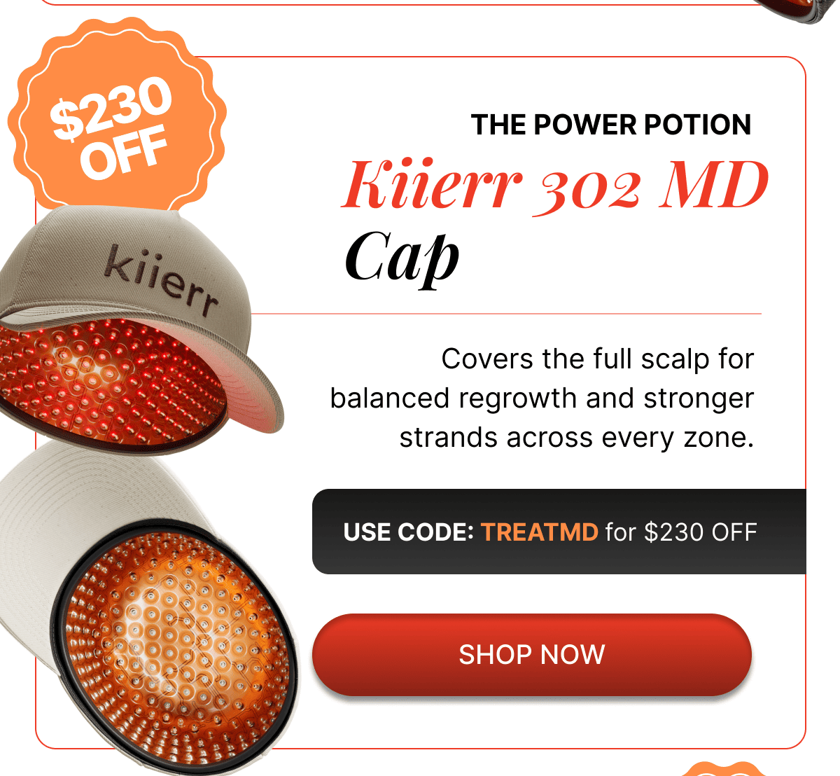 Kiierr 302 MD Cap