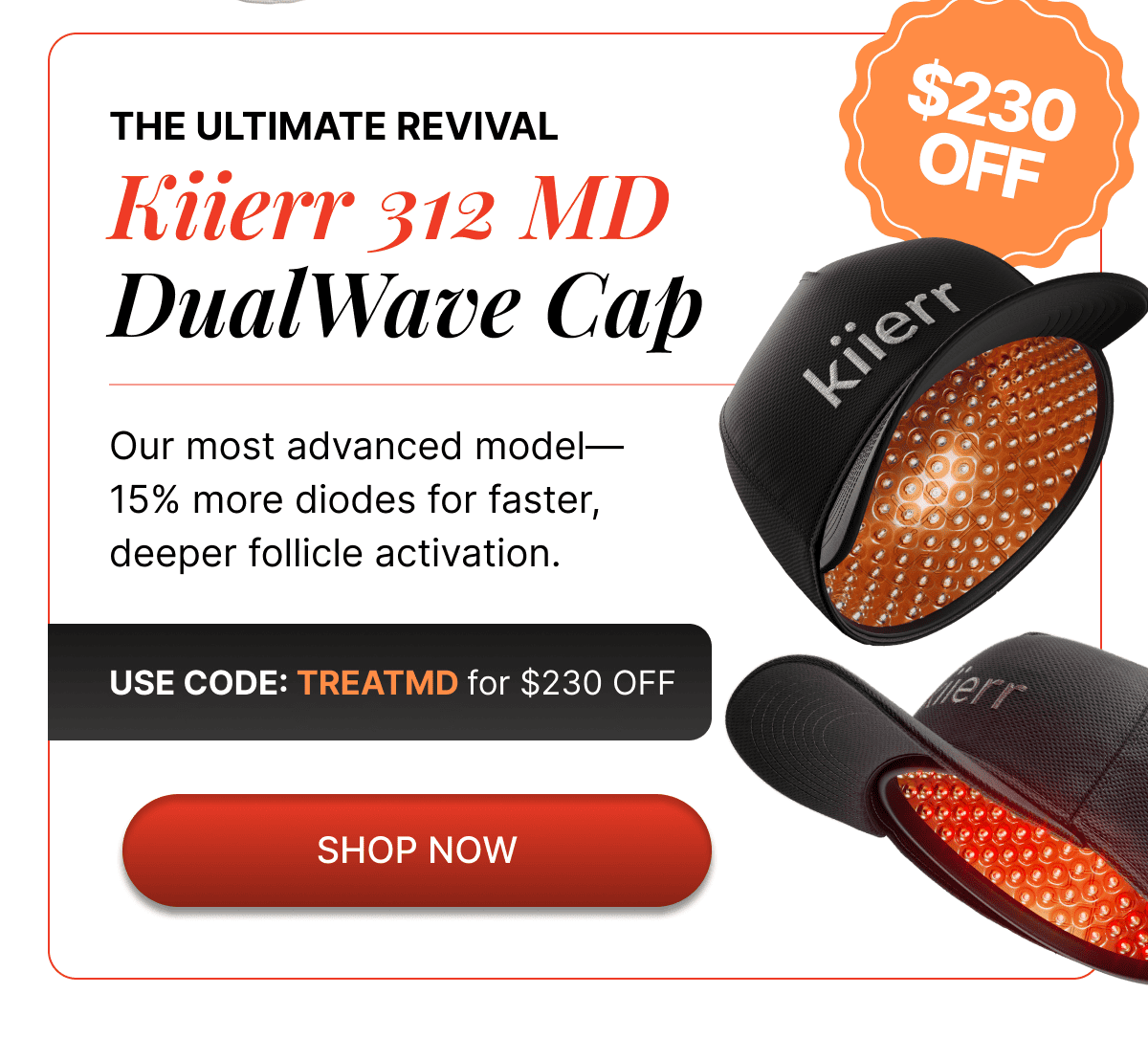 312 MD DualWave Cap