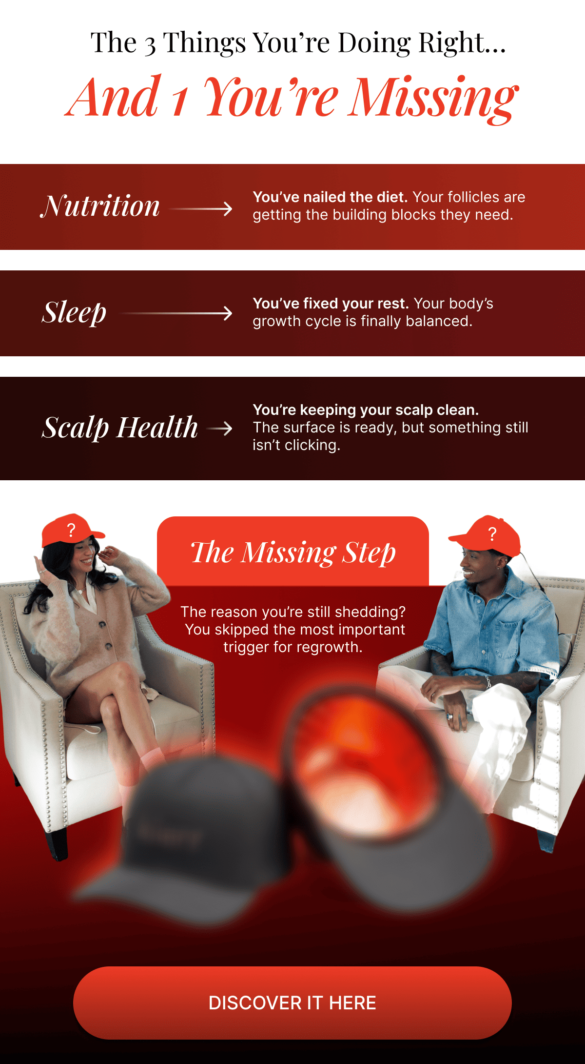 The 3 things you're doing right... and 1 you're missing
