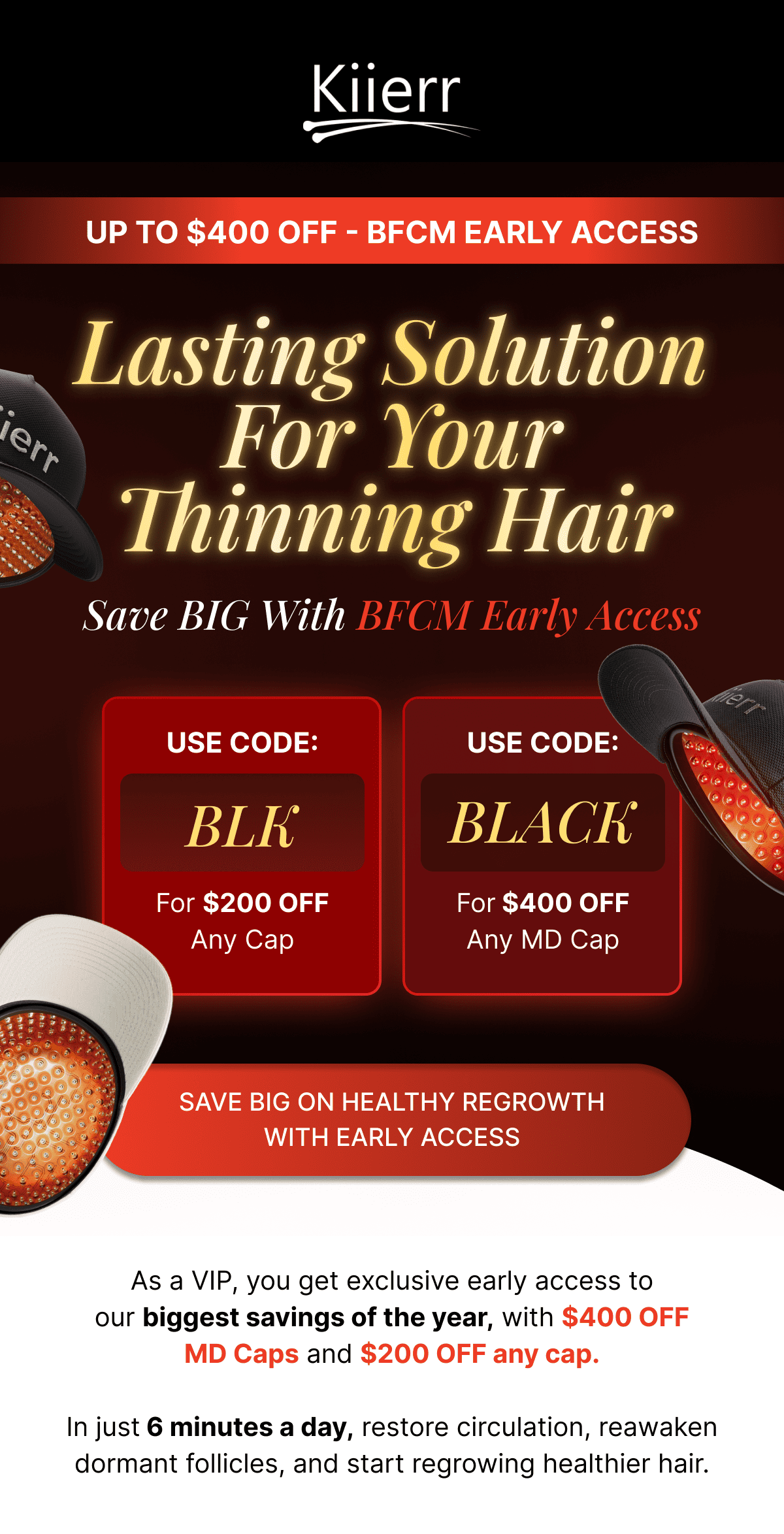 Up To $400 OFF - BFCM Early Access