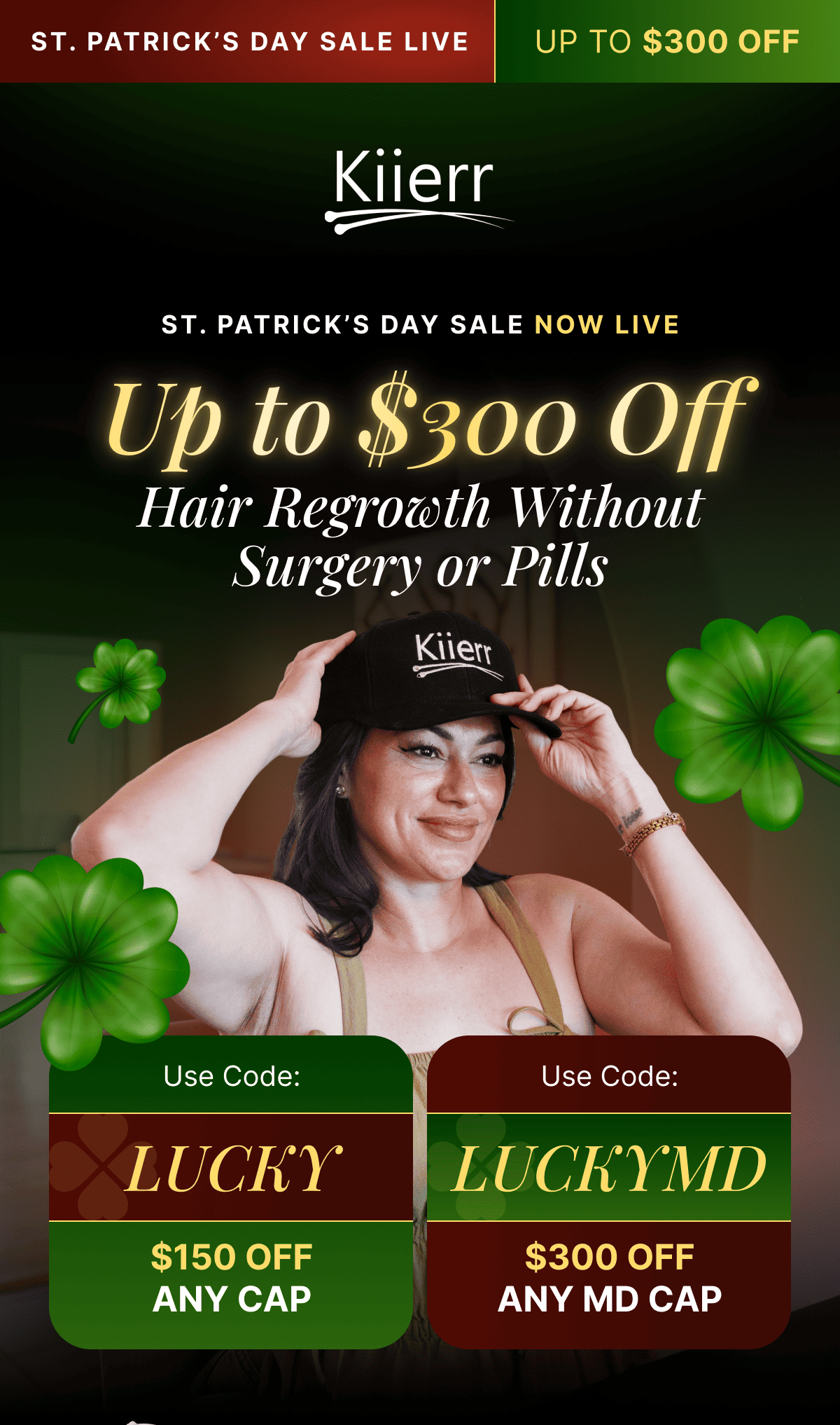 Up to $300 OFF