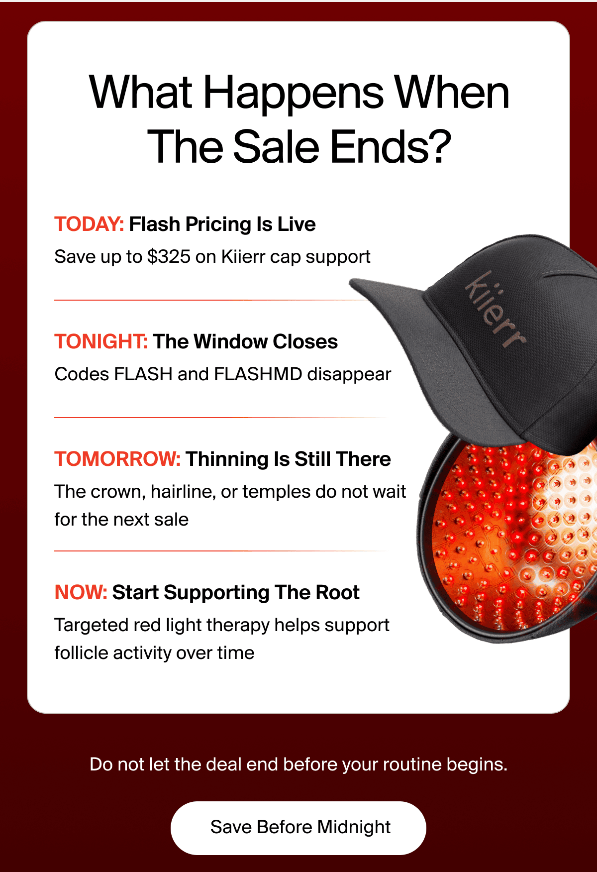 What Happens When The Sale Ends?