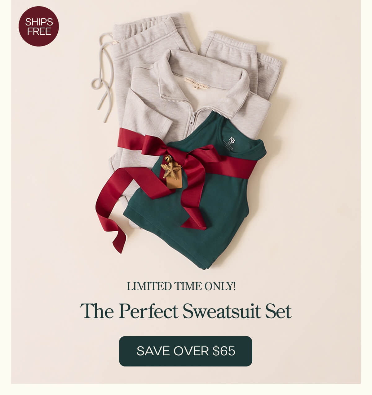 Save Over $65 with the Perfect Sweatsuit Set
