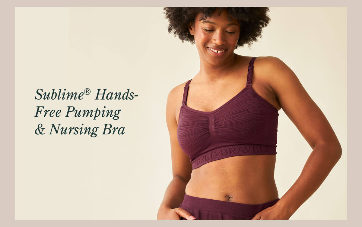 Sublime® Hands-Free Pumping & Nursing Bra