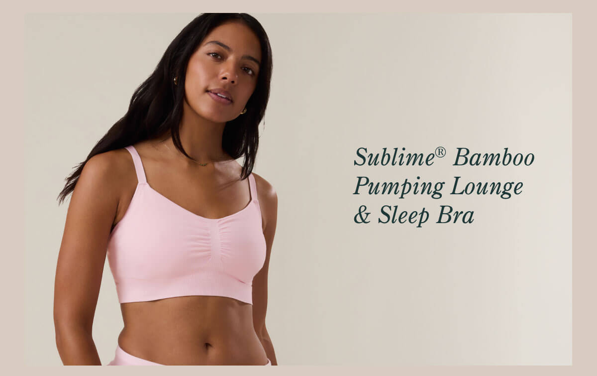 Sublime® Bamboo Pumping Lounge & Sleep Bra