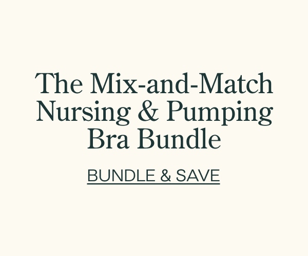 The Mix-and-Match Nursing & Pumping Bra Bundle