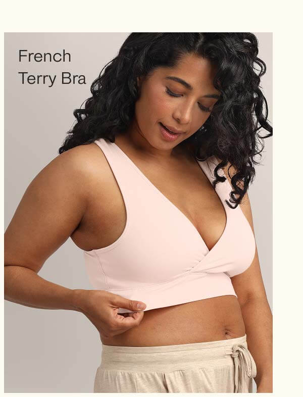 French Terry Bra