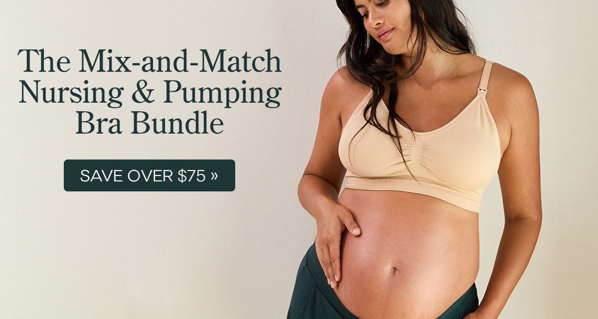 The Mix-and-Match Nursing & Pumping Bra Bundle