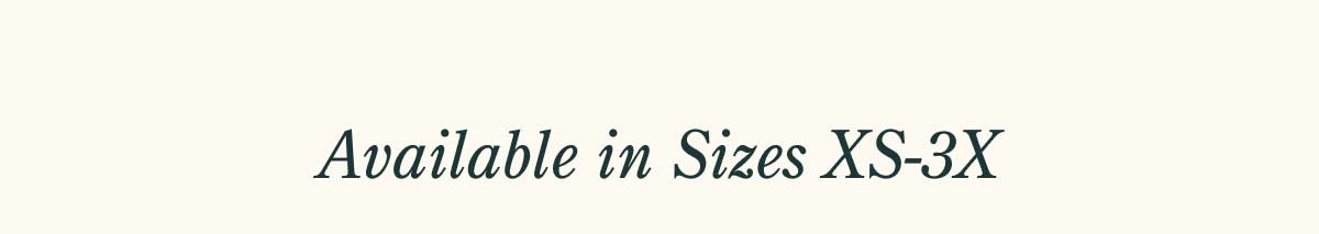 Available in Regular, Busty, and Super Busty for sizes XS-3X