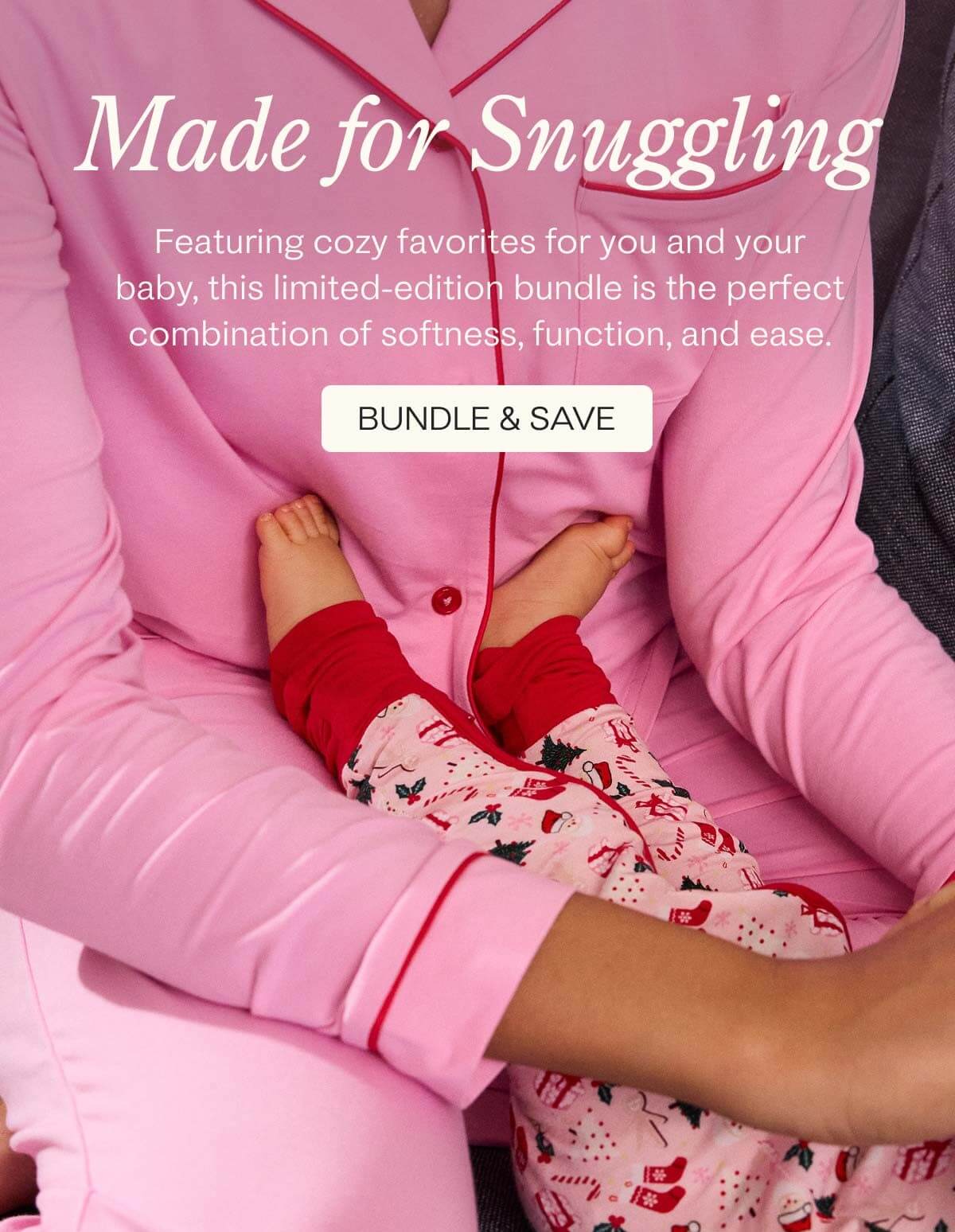 The Mommy & Me Snuggle Set is the perfect combination of softness, function, and ease for you and your little one.