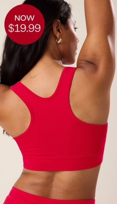 French Terry Racerback Bra