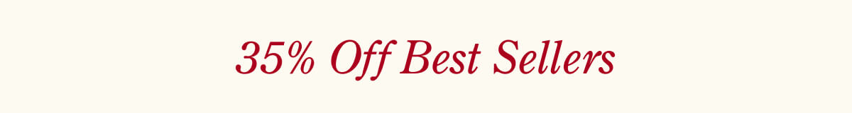 Take 35% Off Best Sellers