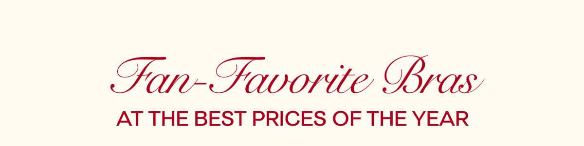 Fan-Favorite Bras at the Best Prices of the Year