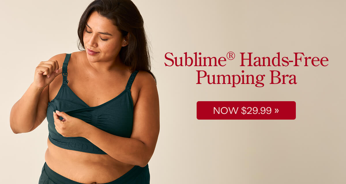 Sublime® Hands-Free Pumping & Nursing Bra