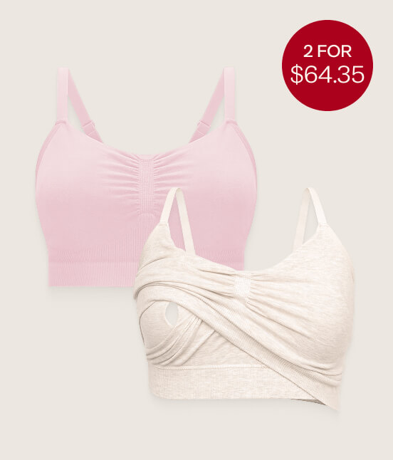 Sublime® Pumping Sleep Bra Two-Pack