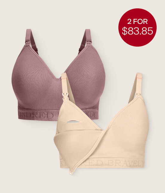 Sublime® Contour Pumping Bra Two-Pack