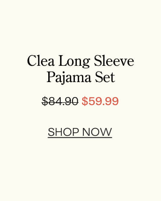 Clea Bamboo Long Sleeve Pajama Set