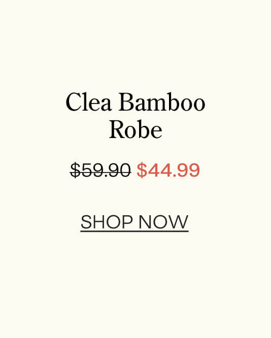 Clea Bamboo Robe