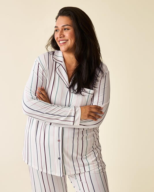 Clea Bamboo Long Sleeve Pajama Set