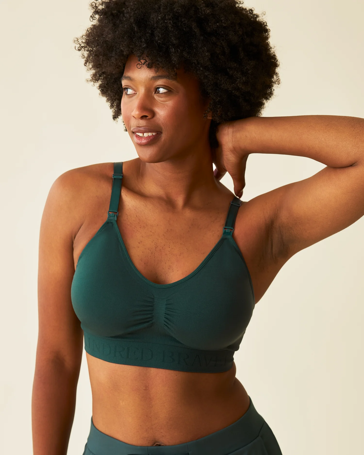 Image of Simply Sublime® Nursing Bra | Evergreen