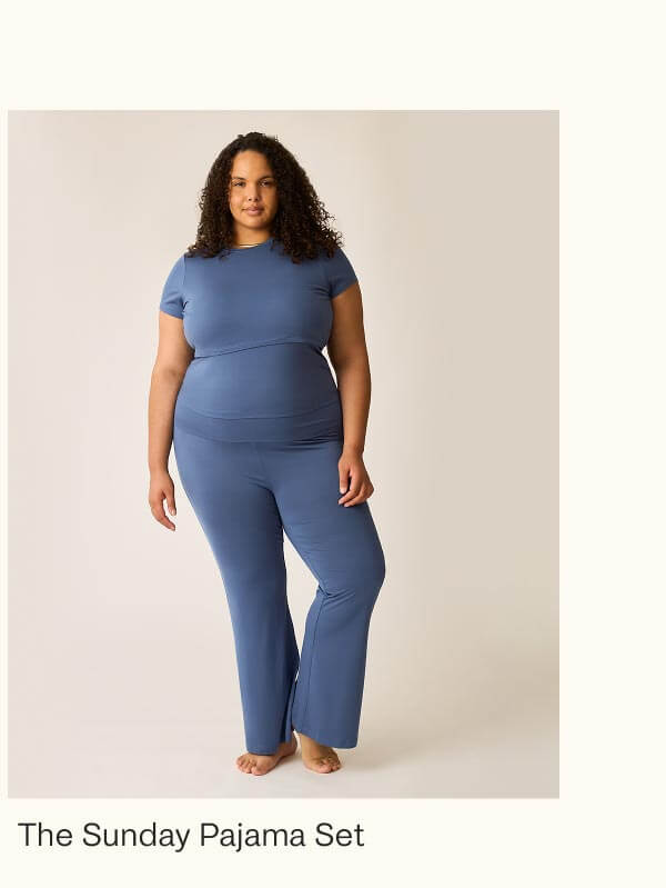 & Nursing Pajama Set