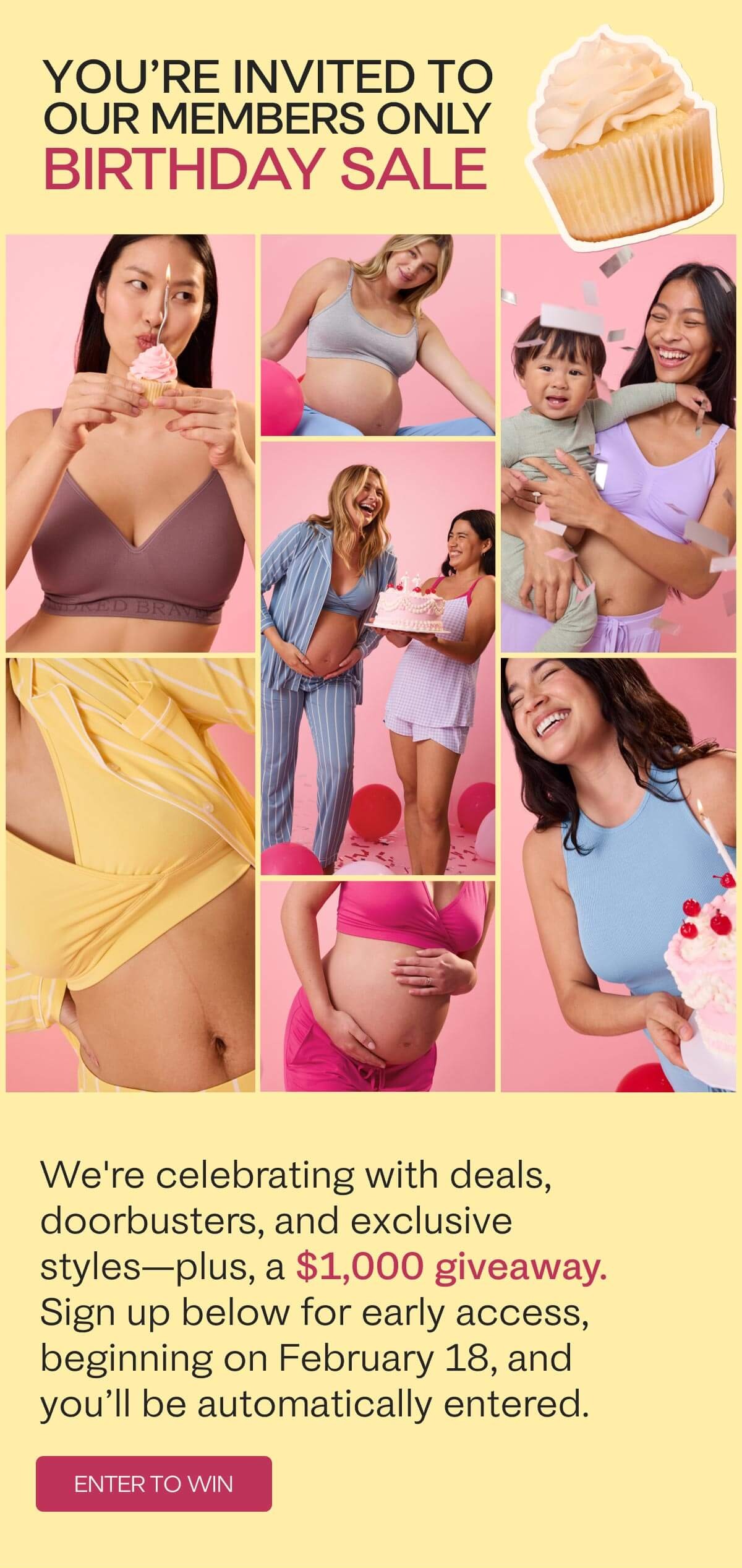 You're invited to our Members Only Birthday Sale!