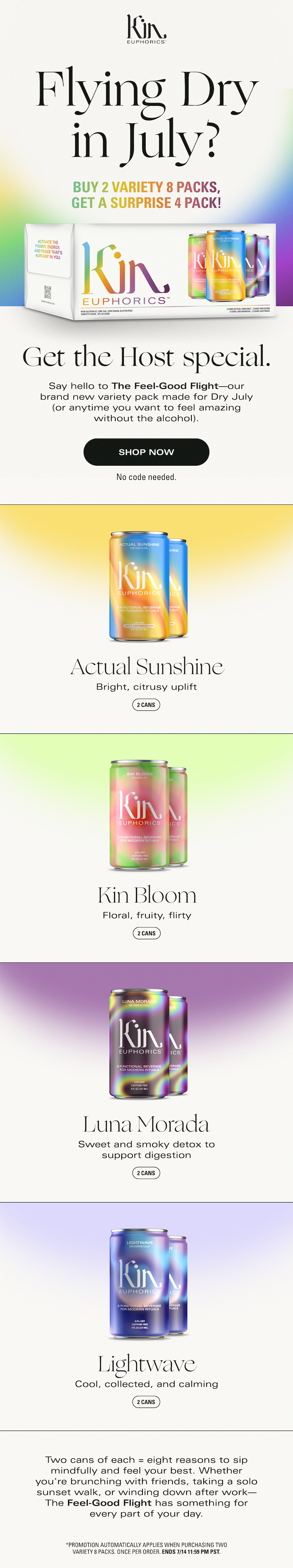 Shop The Feel-Good Flight
