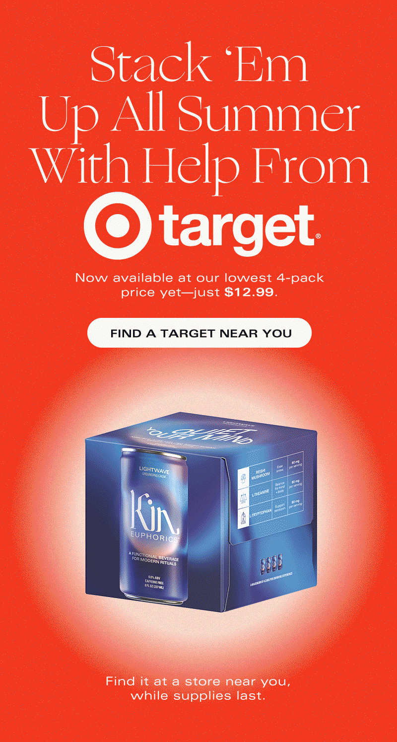 Stack 'em up all summer with help from Target. 