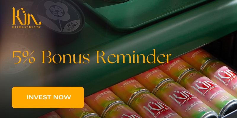 Banner reads: "5% Bonus Reminder". Click here to Invest Now.
