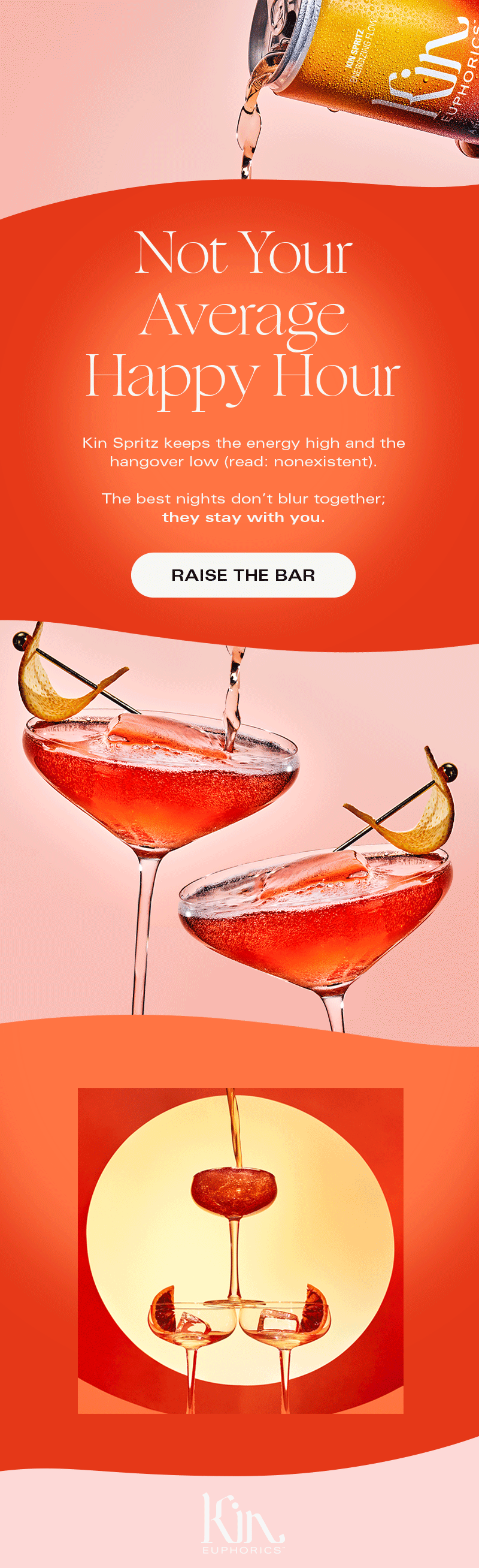 Not your average happy hour. 