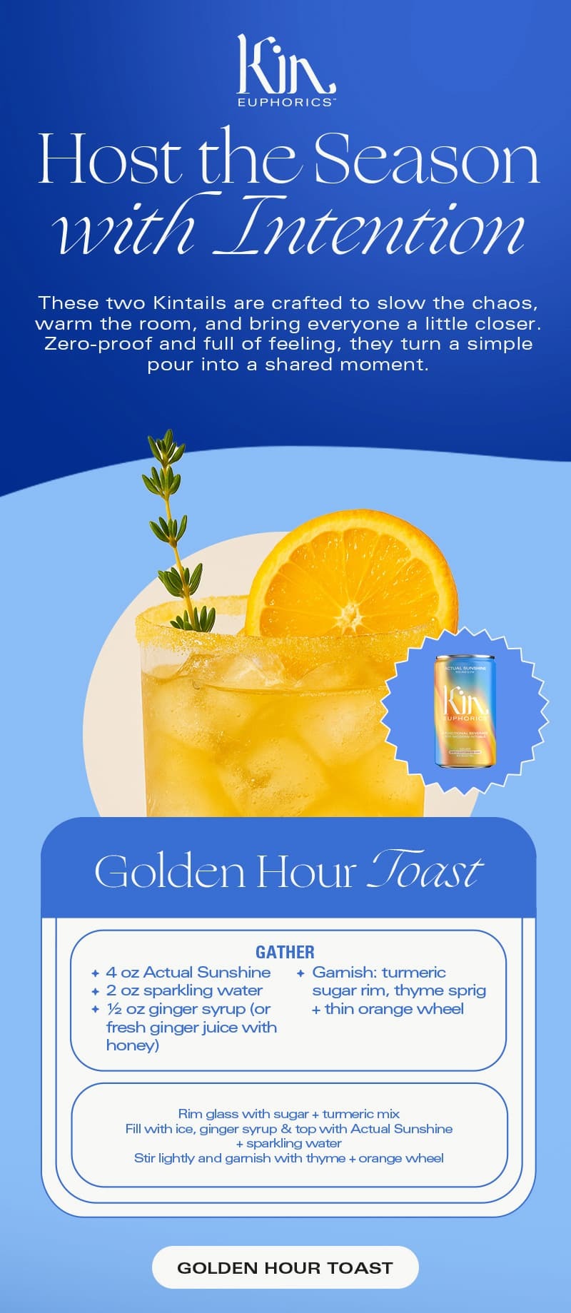 Golden Hour Toast