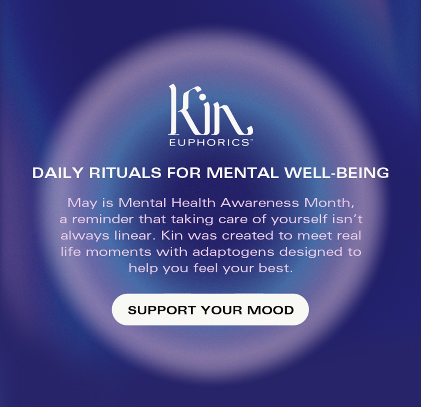 Daily rituals for mental well-being. 