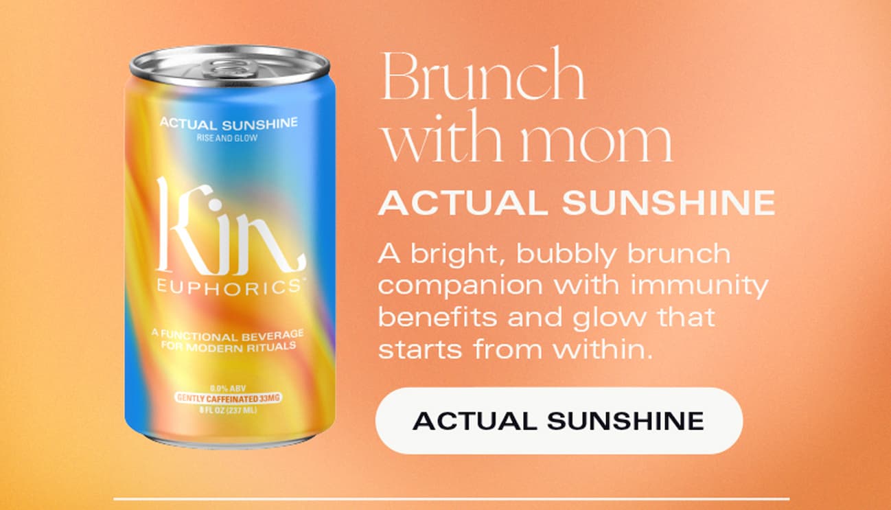Brunch with mom - Actual Sunshine