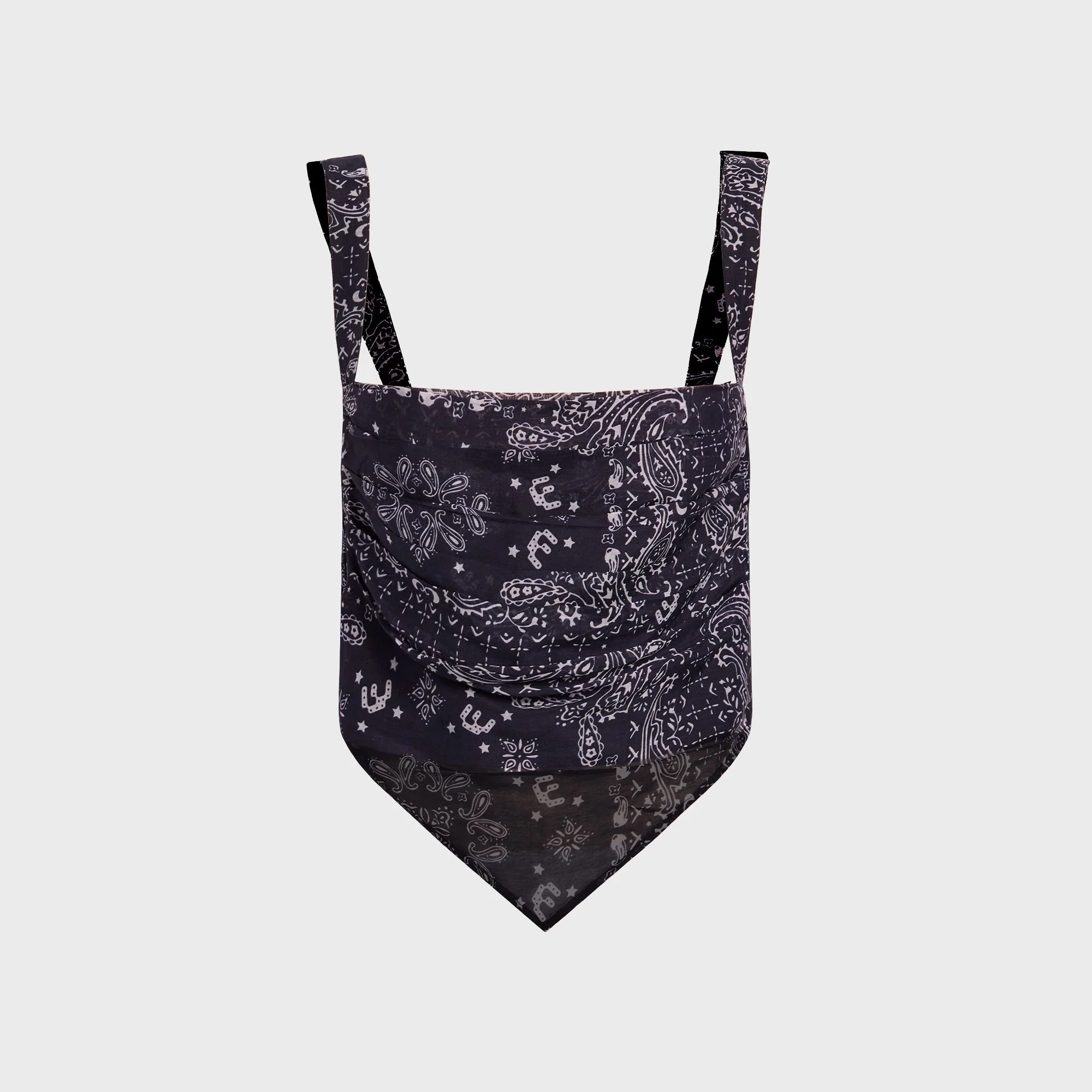 Image of Miaou Tati Top - Bandana Navy