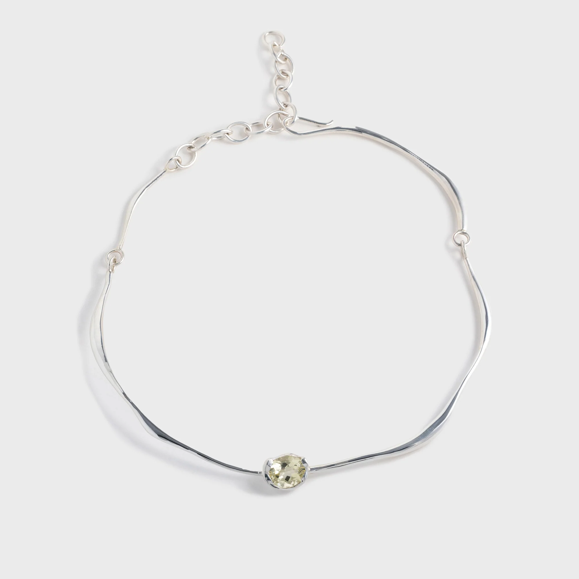 Image of Faris Grand Collar - Silver