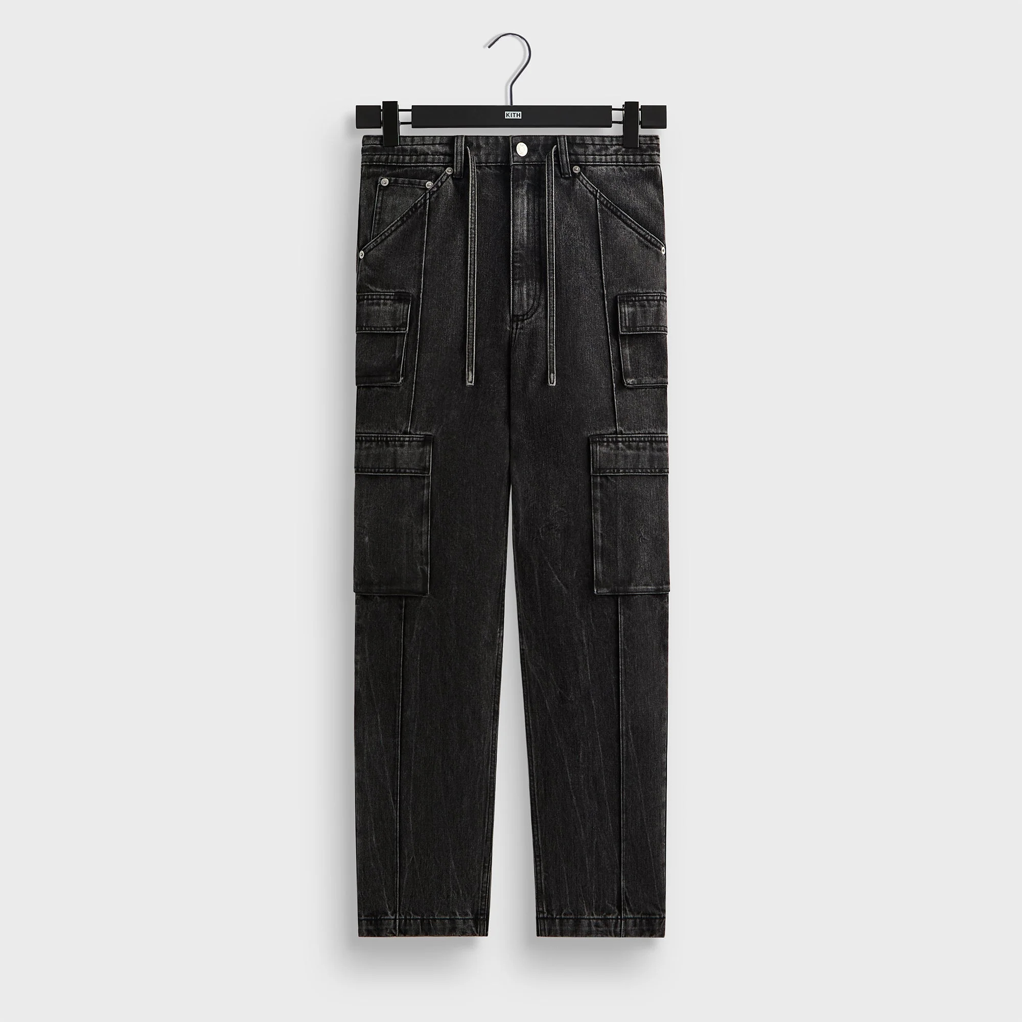 Image of Kith Zane Denim Cargo Pant -  Ryder Wash