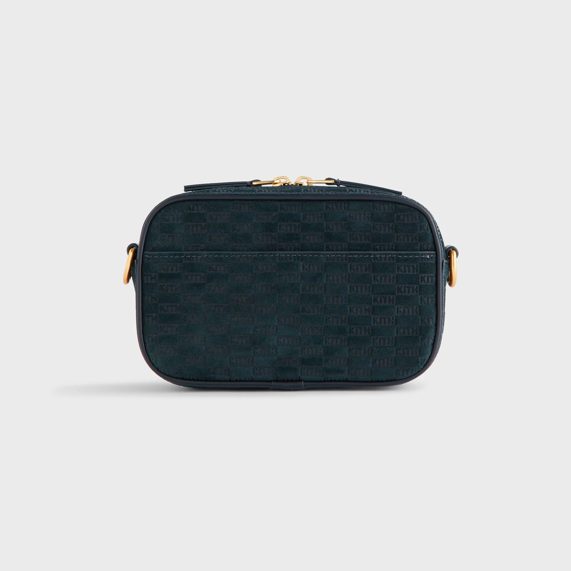 Image of Kith Monogram Suede Crosswalk K20 Bag - Stadium