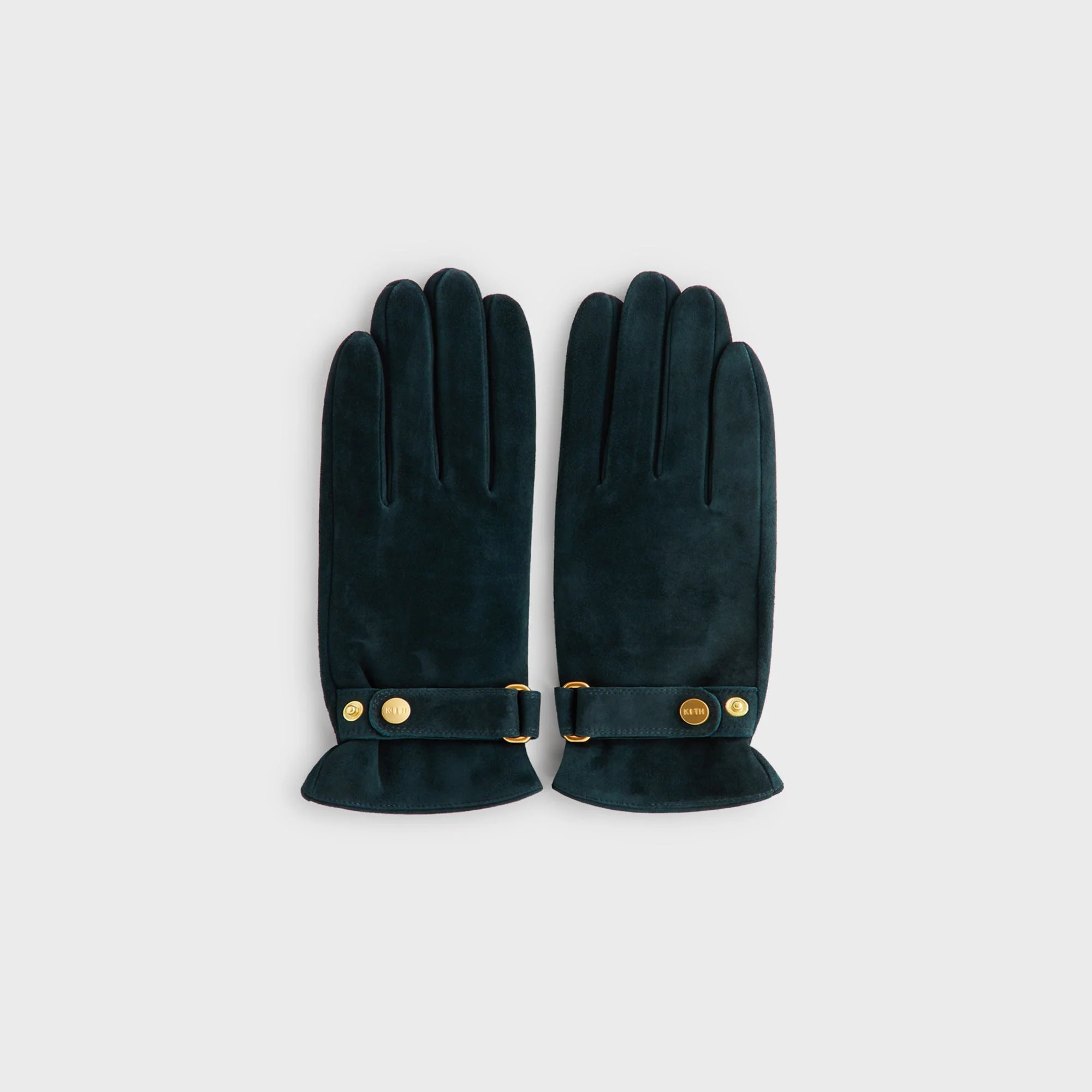 Image of Kith Manhattan Suede Gloves - Stadium