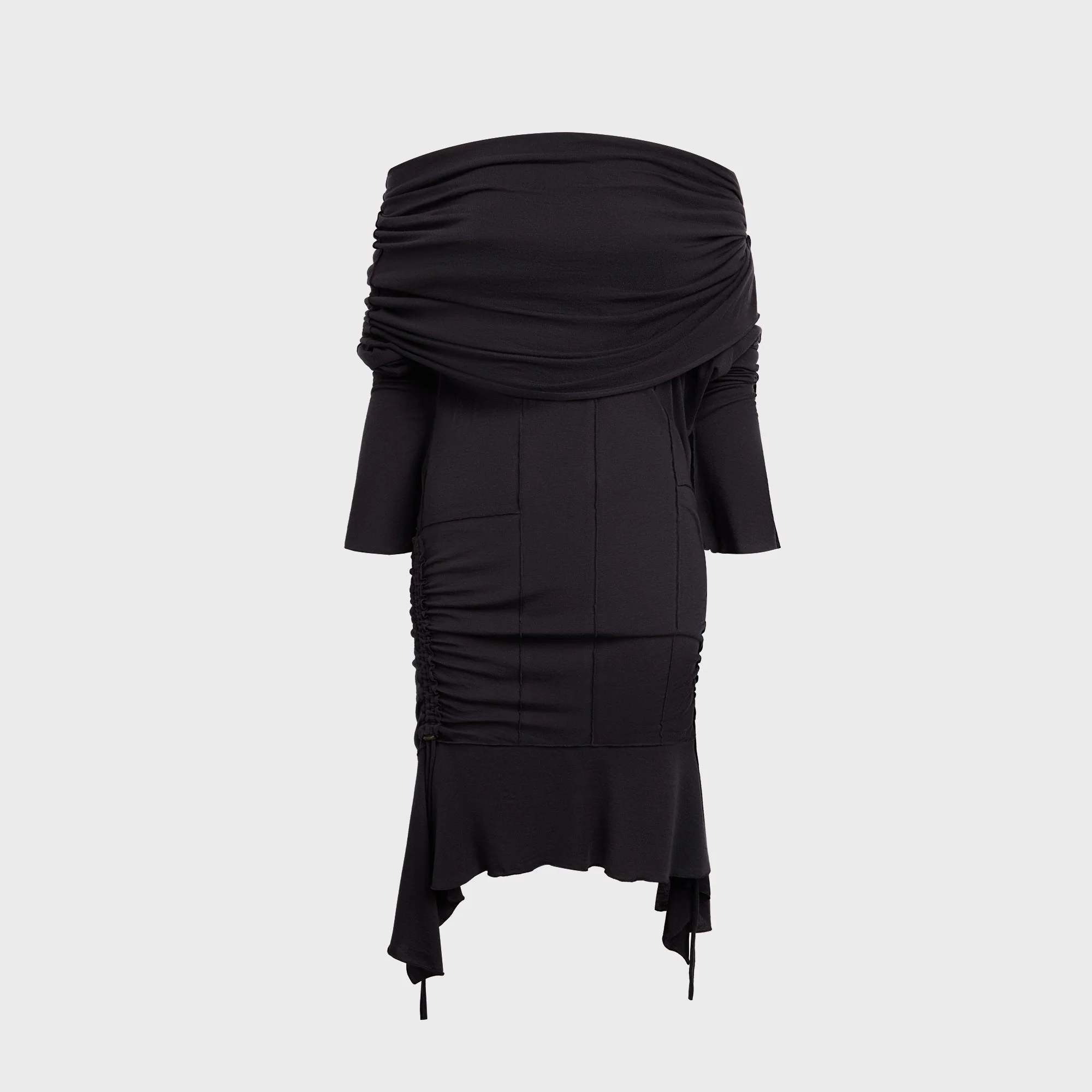 Image of KNWLS Mg-Petrol Dress - Charcoal