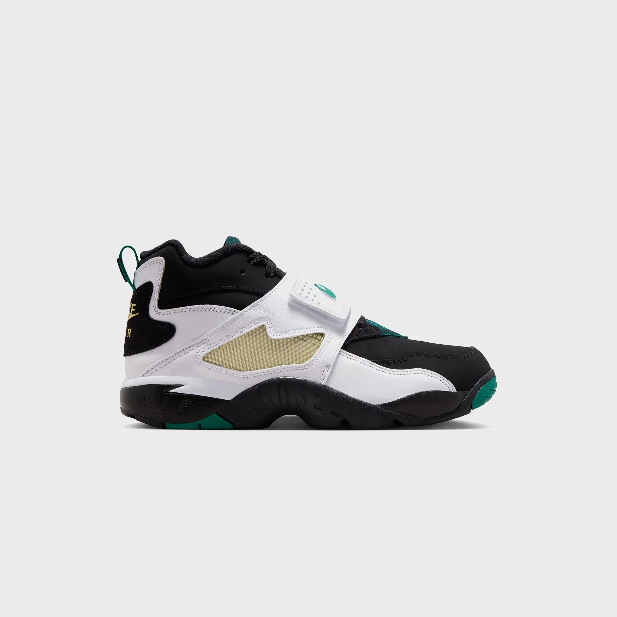Image of Nike Air Diamond Turf 93 - Black / Mystic Green / White / Golden Tussah