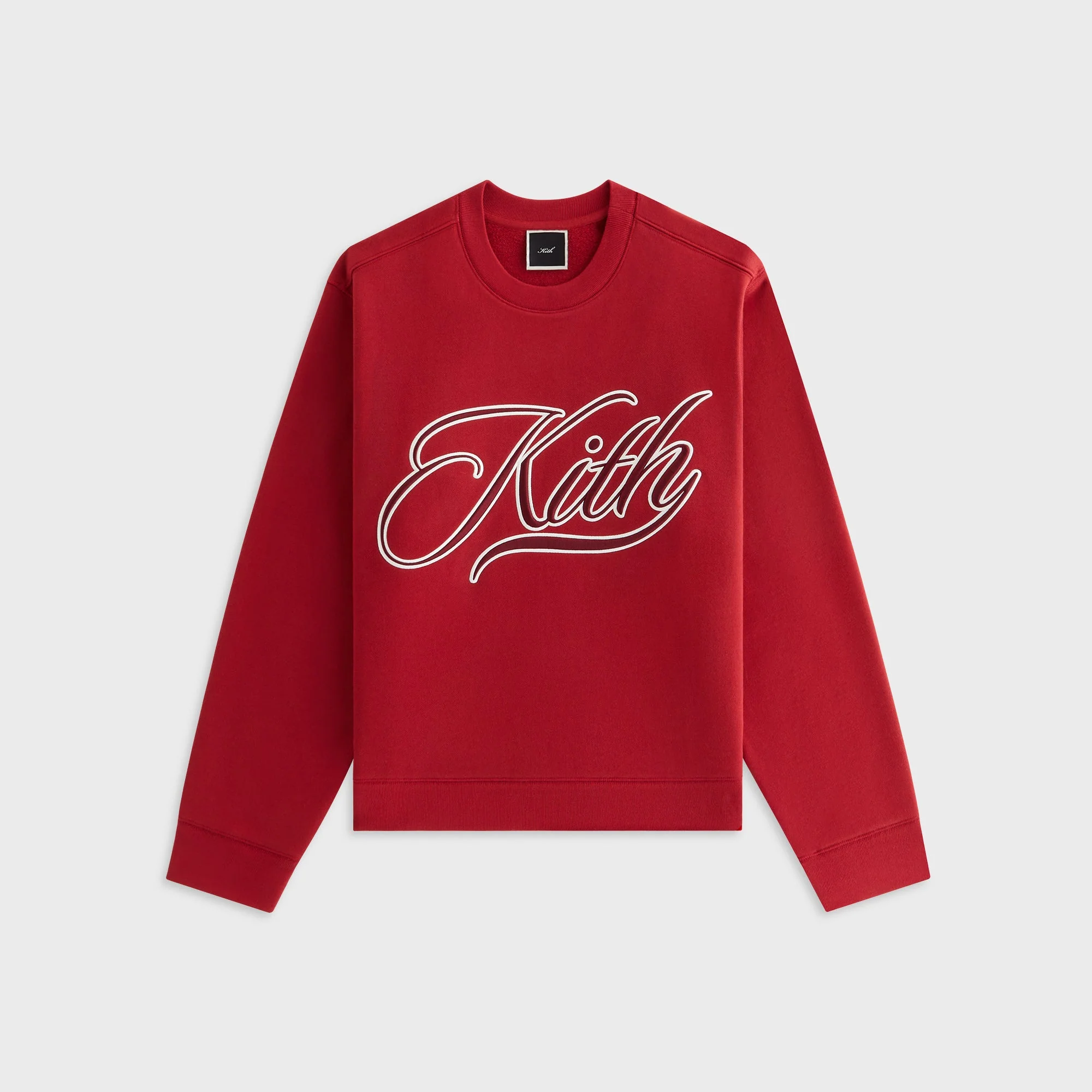 Image of Kith Women Ashwin Varsity Crewneck - Allure