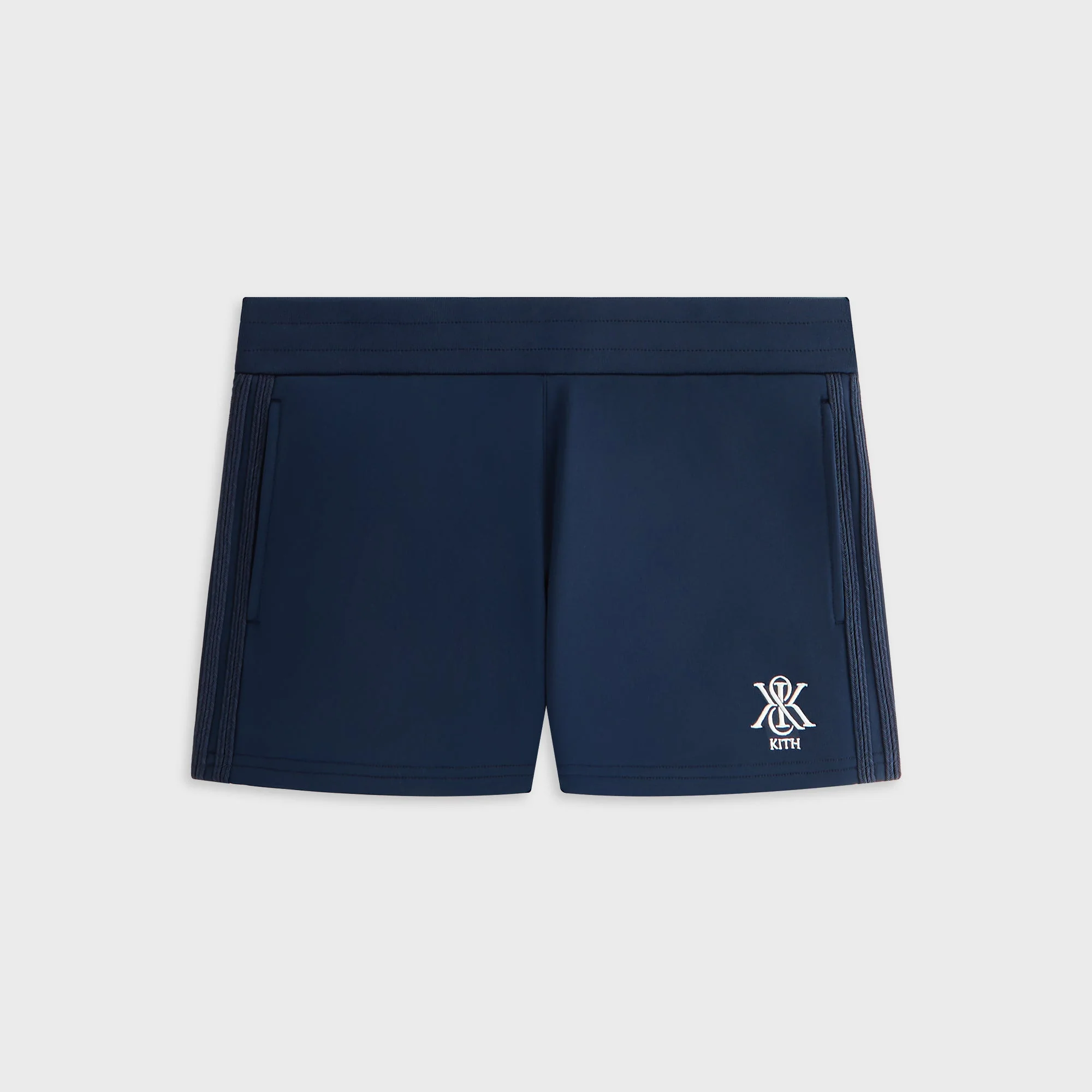 Image of Kith Women Arbor Track Shorty - Nocturnal