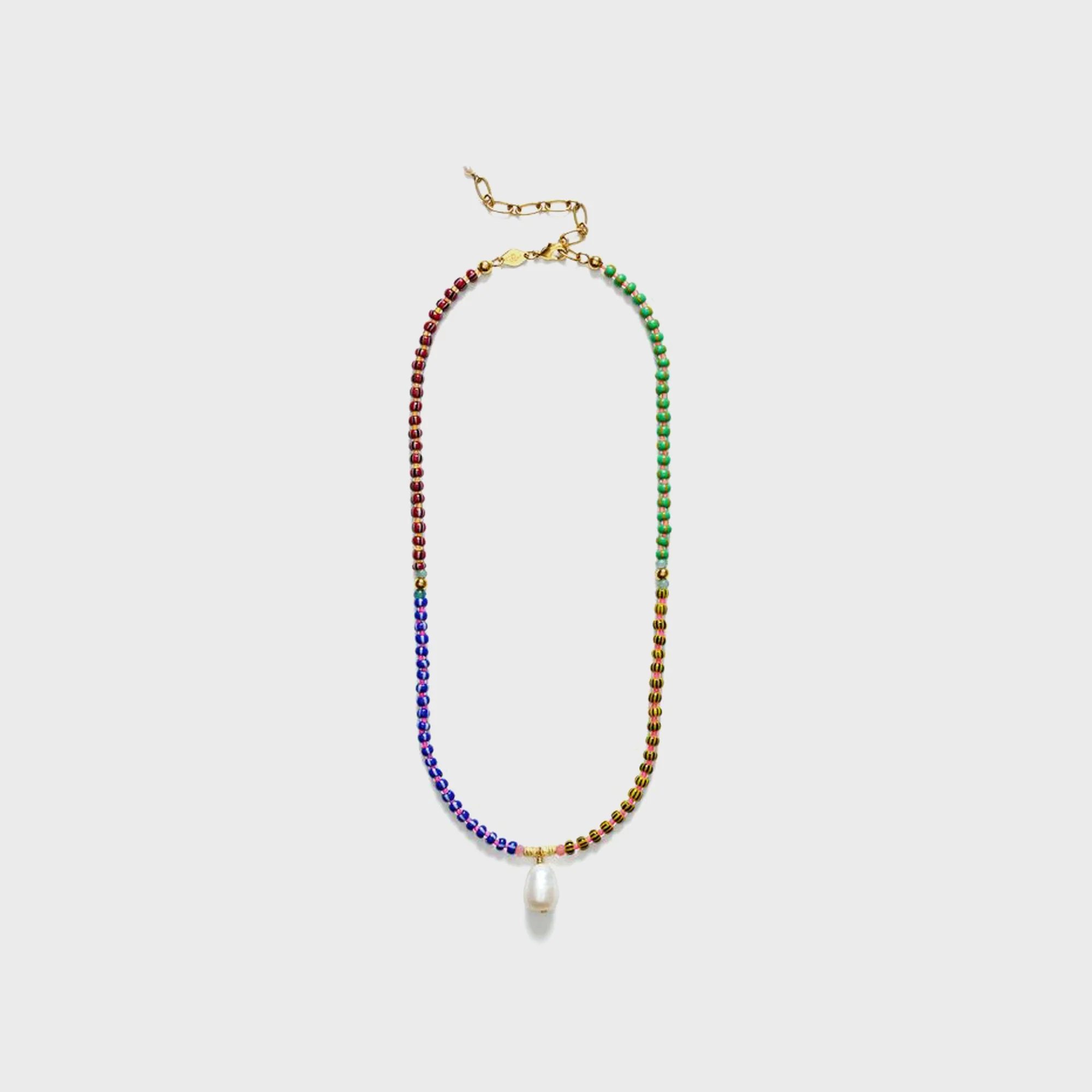 Image of Anni Lu Magic Moments Necklace - Striped Horizon