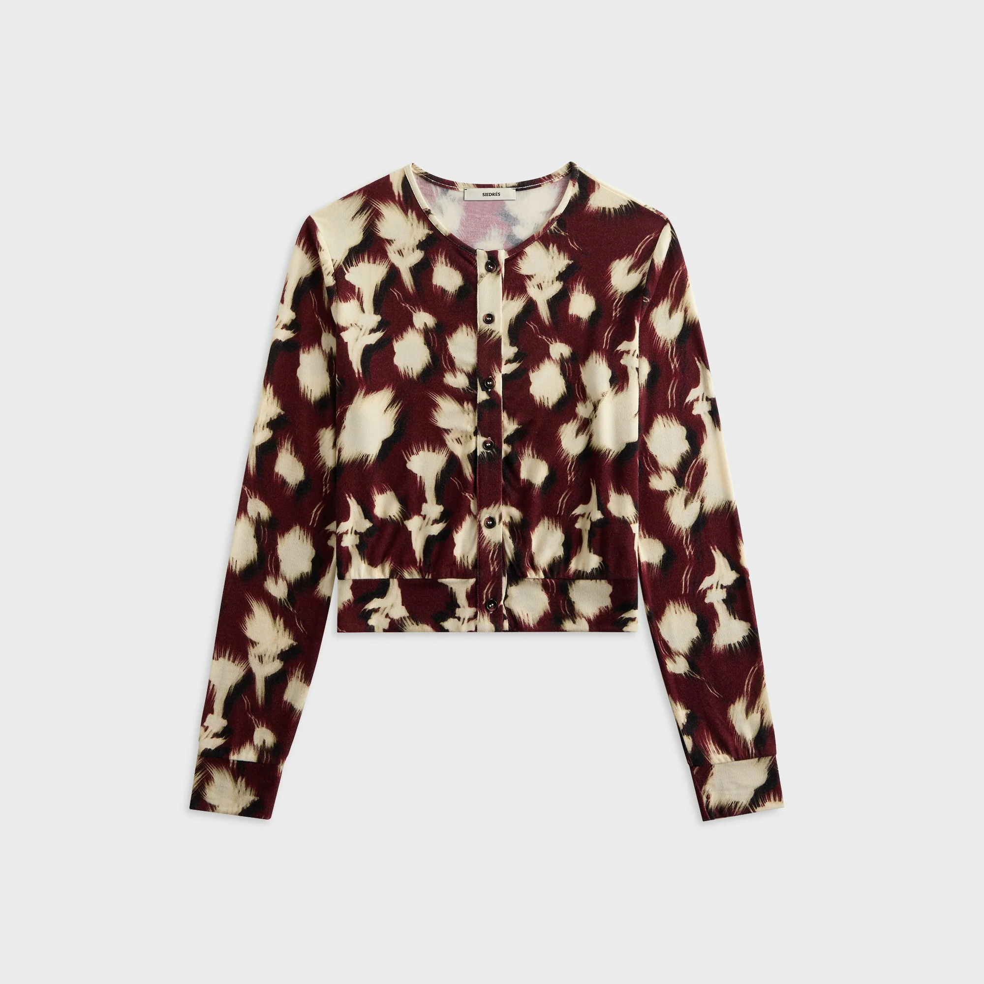 Image of Siedres Poli Printed Cardigan - Multi