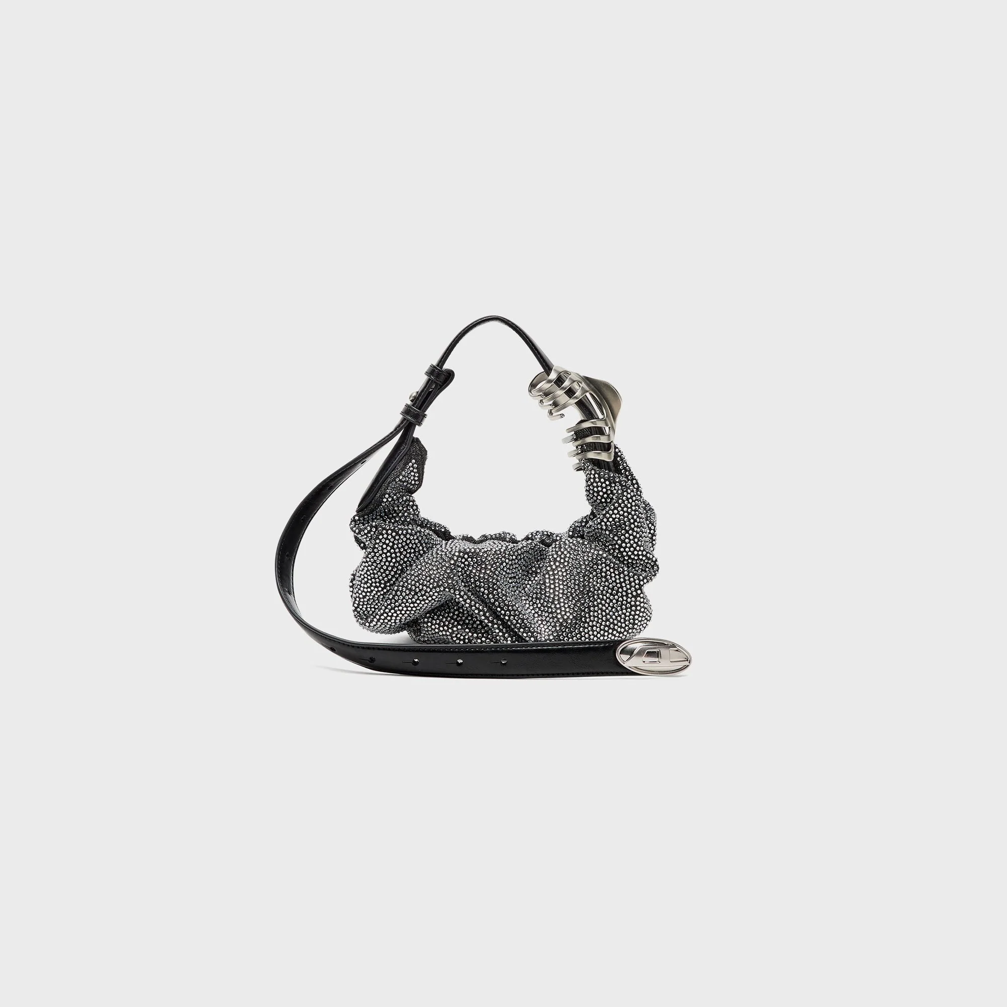 Image of Diesel Grab D Hobo Small - Silver