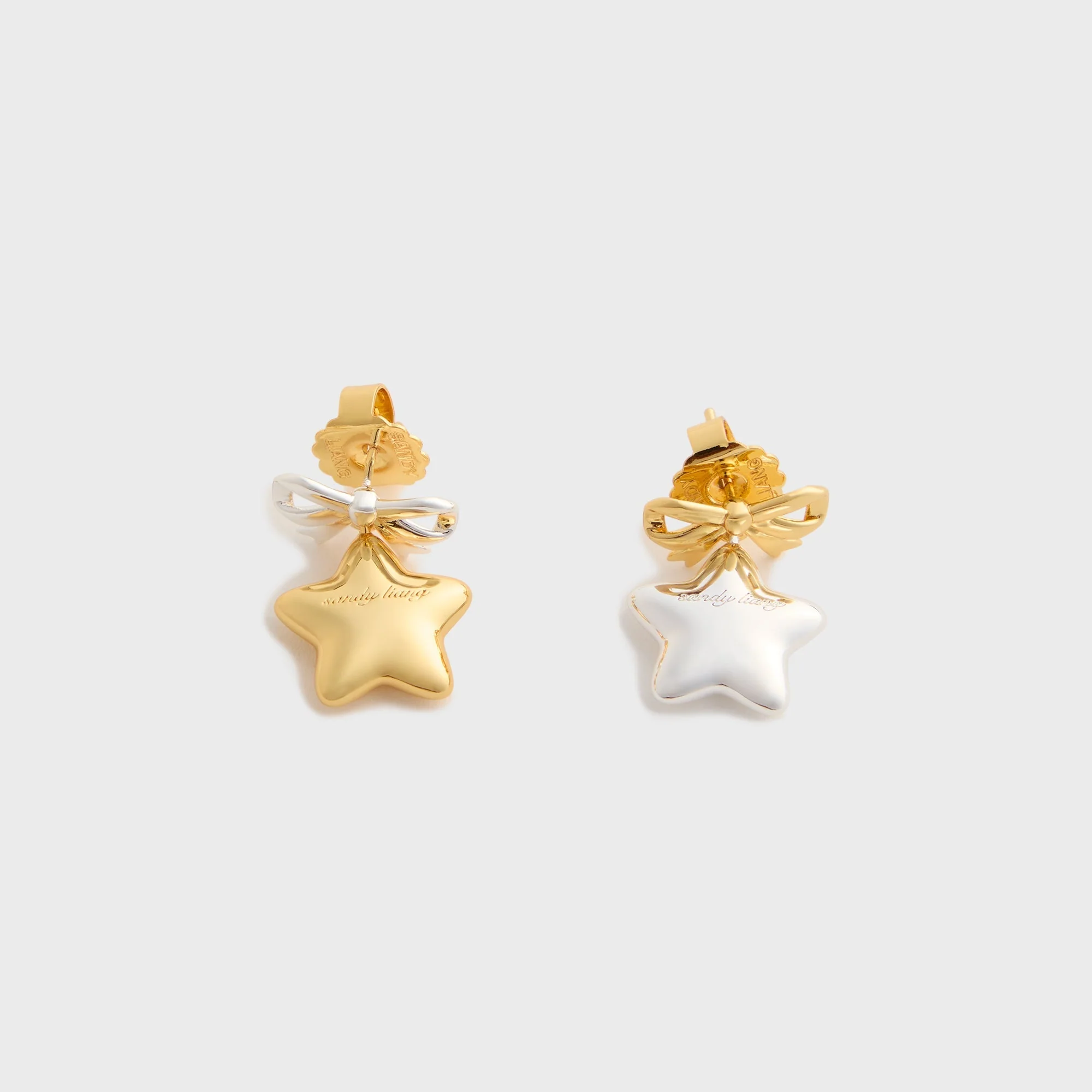 Image of Sandy Liang Boshi Earring - Gold / Silver