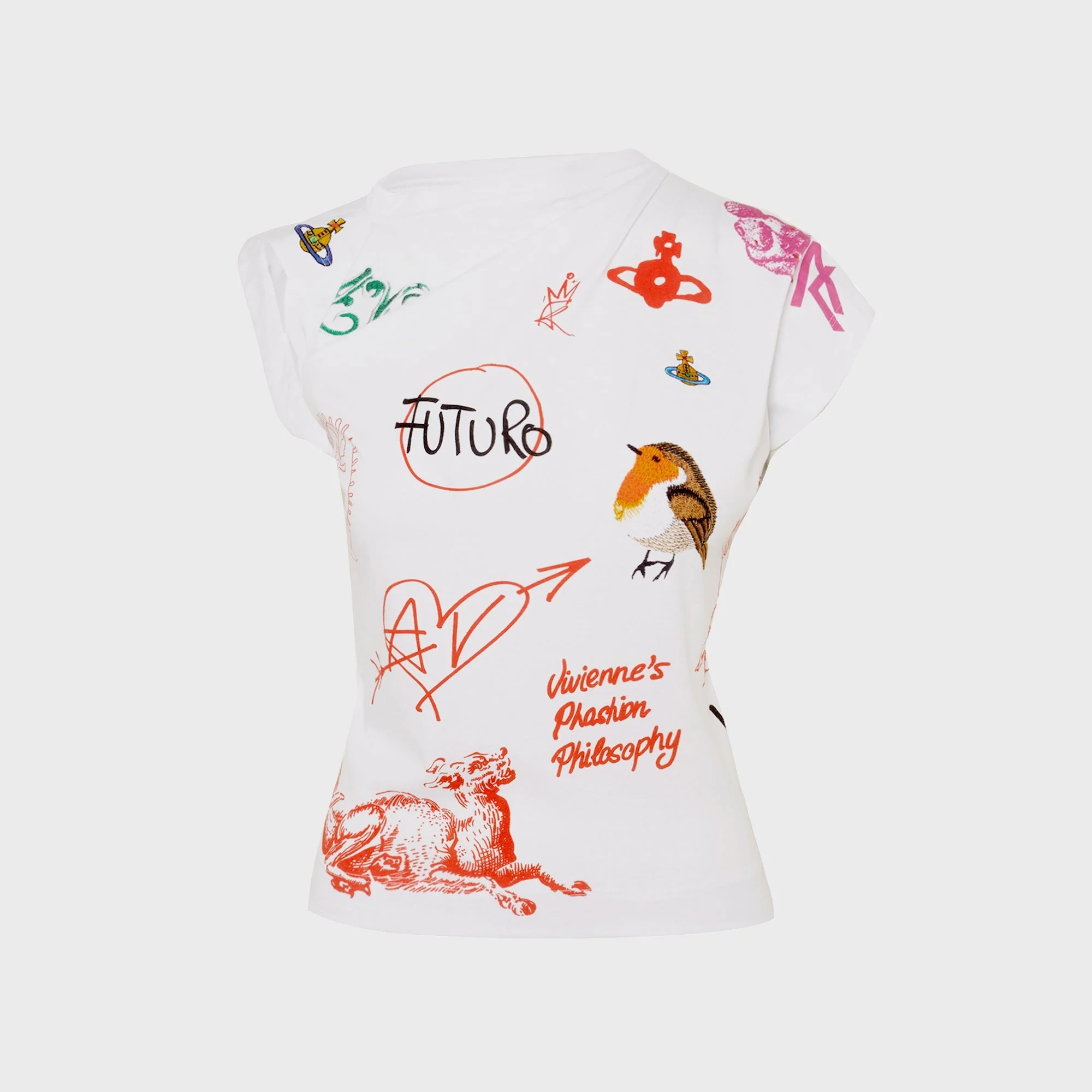 Image of Vivienne Westwood Hebo Top - Logos